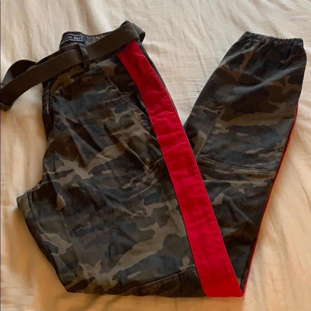 Camouflage Joggers